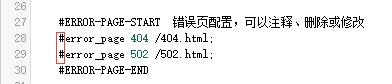 宝塔nginx自带404配置规则修改
